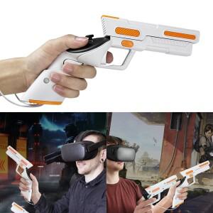 호환 피스톨 그립 스톡 컨트롤러 액세서리 논슬립 VR 게임 커버 오큘러스/메타 퀘스트 3용 FPS 게임에서 더