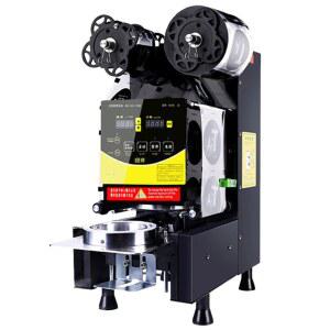 실링기 버블티 자동 주스 컵실러 지름95컵높이13cm이하 업소용 블랙 계 테이크아웃