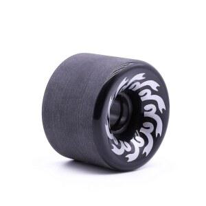 BRAVORD LONGBOARD WHEELS 70MM 82A PU, 세트 4개 - 크루저 프로페셔널 NJ-70,