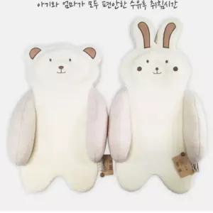 역류방지 쿠션 수유 소화 아기 침대 낮잠 토퍼 신생아 베개