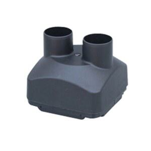 차량 에어 아웃렛 벤트 쉬운 F15 블루 바디 설치 카이엔 ABS 머플러를위한 소음기