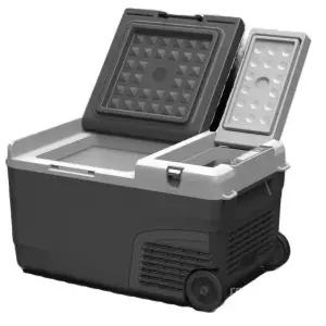 차량용냉장고 이동식 냉온장고 냉동고 쿨러 차박 낚시 여행용 캠핑냉장고 바퀴 야외 자동차 베어툴