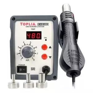 히팅건 열풍 용접대 온도조절(1) 전자보수 소형 항온대 히팅기 휴대용 파워핸드폰 무선열풍기