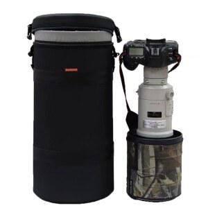 카메라 망원 파우치 70 200 보호케이스 화구통 9 5x7cm 장비 휴대용 커버