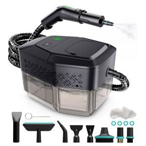 스팀 클리너 타일 포함 손잡이 액세서리 12개 청소용 열업 휴대용 탱크 그라우트 찜기 조절 15초 자동차 가정용 8L 건식 3단계 욕실용 가능한 보호 대형