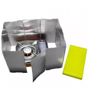 대형 바람막이 접이식 버너 휴대용 야외 캠핑