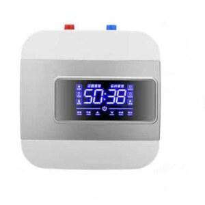 카페 싱크대 급수 온수 LCD 싱크대밑 디지 벽걸이형 실버 순간온수기 하부 소형