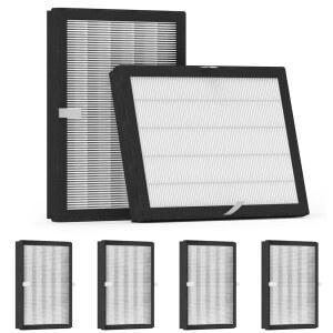 DH3I BLUEAIR 2-IN-1 PURIFY + HUMIDIFY 6팩 AIR 필터, 호환되는 PURI-FIER와 입자