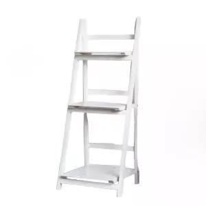 고재선반사다리 스탠드 카페 빈티지 거실 로드샵 원목 소품 인테리어 수납 진열대 행거