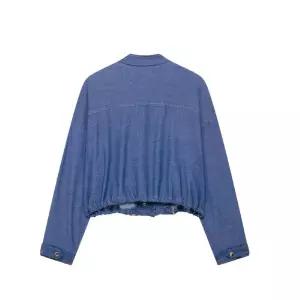 와칸다 여사친 여성용 봄 정장세트 포켓 파일럿 코트+스커트 세트 KKE1