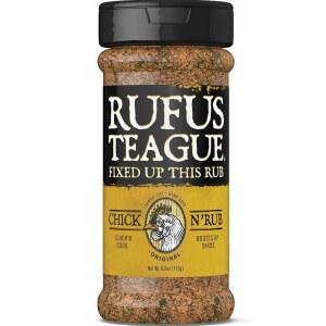 루퍼스 티그 칙 은 루브, 흡연 및 그릴용 프리미엄 바비큐 조미료 & 드라이 루브, 치킨, 튀르키예, 달걀, 채소 등 수상 경력에 빛나는 맛, 텐 프리, 6.2온스