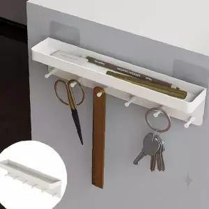 벽부착 서랍형 선반 걸이대 현관 주방 욕실 침실 수납 열쇠 안경 소품 정리