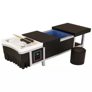 샴푸침대 헤드스파 두피 머리 관리샵 블랙 마사지 샴푸대