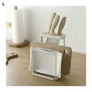 다용도 도마거치대 칼보관 받침대 세트 걸이 정리대 꽂이 보관함 싱크대 칼집 수납 케이스 포함 꽂이대 걸