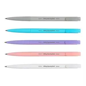 동아 밀키스피디볼 볼펜 0 5mm 적 분홍바디 24개입대용량 세트 회사 다용도 필기구