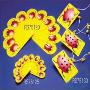 굿마켓 학생용 수학습 부채 모양부채 수인지놀이 수세기학습지