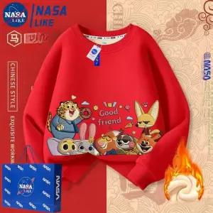 주토피아 티셔츠 맨투맨 아동 라운드 어린이 면 초등학생 봄 남아