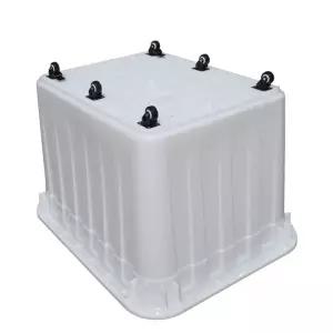 플라스틱 사각 다라이 농업용 674535cm 고무통 00 U. 사각다라이 블루 90