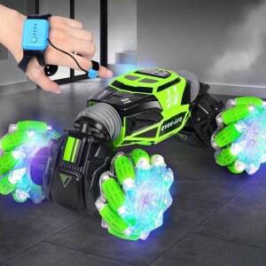 모션인식 RC카 손동작 제스쳐 변신 RC 탱크 45분 싱글 무선조정 파란색 rc카 조종