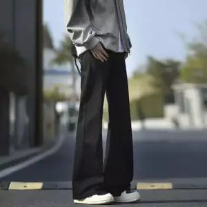 아이언하트 팬츠 남성용 남자 올블랙 플레어 패셔너블 슬리퍼 와이드핏 데님바지 청바지 퀄리티 가성비 커