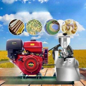 옥수수 지팡이 과자 기계 7개 해드 가솔린엔진/전기 박상 가정용 급냉 28마력 소형