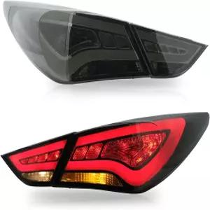 현대 쏘나타 2011년형 6세대 세단 2012년형 2013년형 VLAND 테일 라이트 어셈블리 장착(미국 버전만 해당)