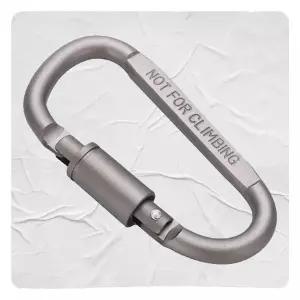 극소 스텐 비너 캠핑 카라비너 잠금장치 카라비나