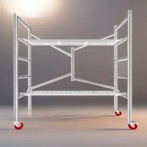 이동식작업발판 스캐폴딩작업대 공사현장발판 이동식비계 공사비계 산업장비