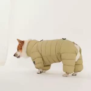 강아지 방한복 반려견 겨울옷 퍼그 외출복 겨울 중형견