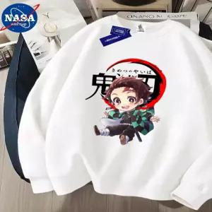 귀멸의 칼날 티셔츠 맨투맨 캐릭터 긴팔 키즈 면 아동 오버핏 초등학생