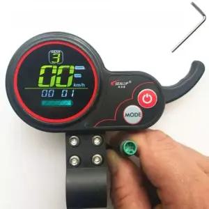 고성능 계기판 전동 스쿠터 스로틀 36V 5줄 디스플레이 시로프전용 공구포함