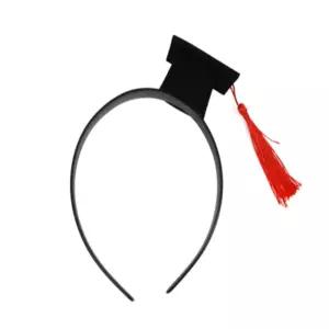 새온 학사모 머리띠 학사모풍선머리띠