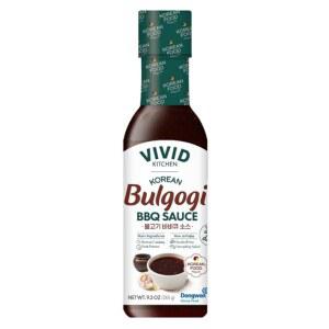 생생한 주방 불고기 소스 - 식 퓨전 마리네이드 & 디핑 소스 - 8.6온스 병 - 정통 달콤하고 고소한 맛 - MSG 또는 방부제 없음 - 그릴, 볶음, 토핑 등에 이상적입니다