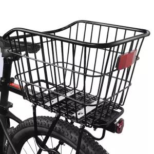 자전거짐바구니 트렁크 바스켓 리어 선반 브라켓 전기 가방 자전거뒤바구