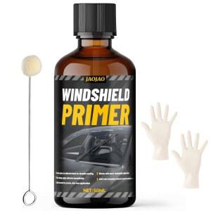 JAOJAO 윈드실드 프라이머, 우레탄 프라이머 접착 빠른 건조, 앞유리 교체용, 접착력, 100ML 장갑으로 촉진제, 및 쉬운 강한 리케이터