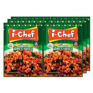 셰프 핫바질 볶음 소스 태국식 50g X 6팩 태국산,