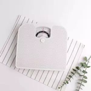 수동 기계식 아날로그체중계 미니 자취방 몸무게저울 ZQG5+3NUV