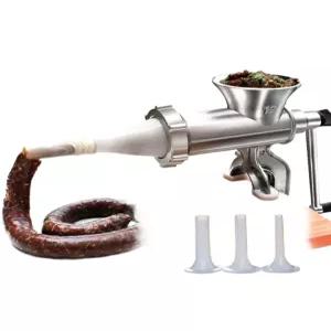 소형 제조기 순대만드는기계 자동 소시지 다진고기 충진기 탁상형 기계