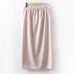 아이우먼 골덴밴딩롱스커트 WW8114M009 빅사이즈 (6120253A)