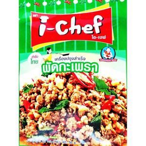 셰프 핫 바질 볶음 소스 패드 크라 프라오 정통 태국 향신료 한 셰프 50g