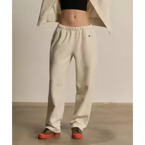 챔피온 CHAMPION C로고 스트레이트 스웨트 팬츠 Cream 980548