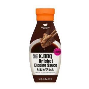 페퍼 랩 브리스킷 디핑 소스 u2013 프리미엄 훈제 브리스킷용 스위트 간장 마무리 소스
