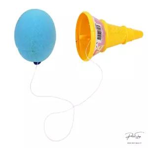 프라임샵 추억의 옛날 장난감 스펀지볼 발사 아이스콘 펀치