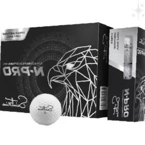 프리미엄 골프공 세트 화이트 컬러 소프트 커버 비거리 향상 필드 라운딩 연습