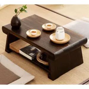 접이식 전통찻상 좌식 개다리소반 호족반 사이즈 오동나무
