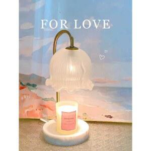 은방울 캔들워머 데일리 선물 타미머 조명 라지자 플라워 감성 캔들 무향 워머 2광원