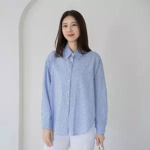 엄마옷 마담4060 보들코튼체크 여성 데일리 셔츠 -RBL2603022-
