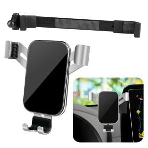 현대 코나 2018 2019 휴대폰 마운트 터치 2023용 내비게이션 내부 자동차 홀더 스탠드 2020 2021 충전 25인치 10 액세서리 2022 최고의 모바일 스크린 크래들