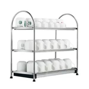 업소용 컵 건조대 단 접시 중형 식당 그릇 보관 물받이 카페 식기 설거지