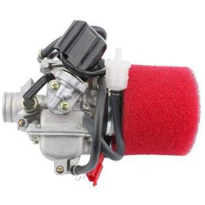 에어 필터가 있는 카뷰레터 157QMJ 스쿠터 152QMI GY6 ATV 150CC 엔진 기반 125CC 카트용